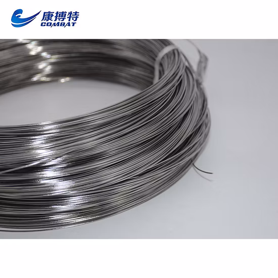 Tige de titane de 6 mm, Chine Gr1 Luoyang Combat, fil à usage médical