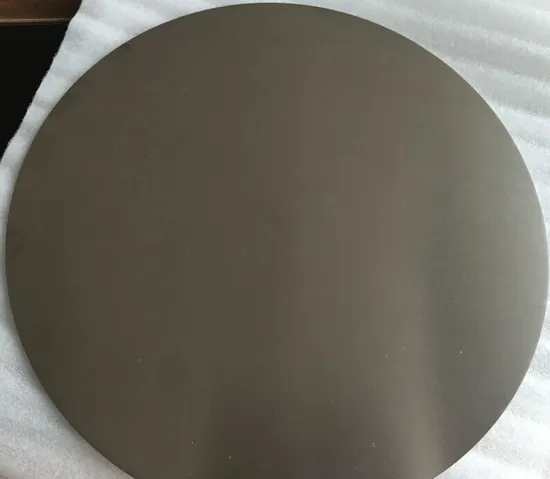 Disque en titane de haute qualité avec rugosité 2b