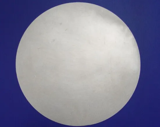 Disque en titane pour surface plane