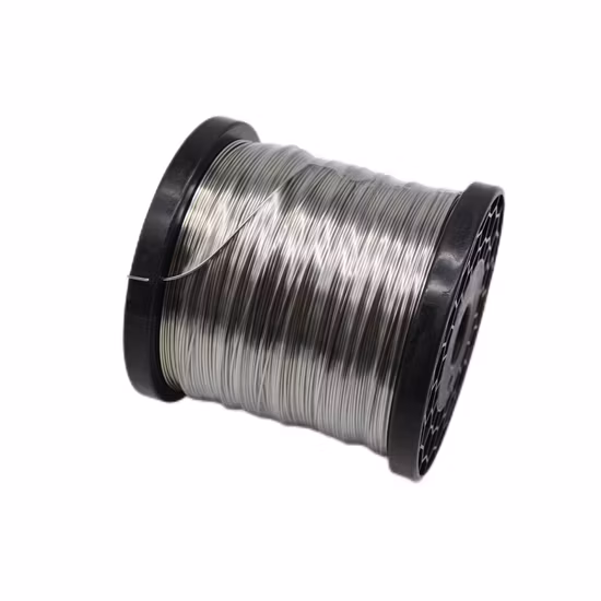 Fil de titane poli ASTM Grade 5 Gr2, 0,05 mm, 0,8 mm, 1 mm, 2 mm, bobine droite, pour la fabrication de bijoux