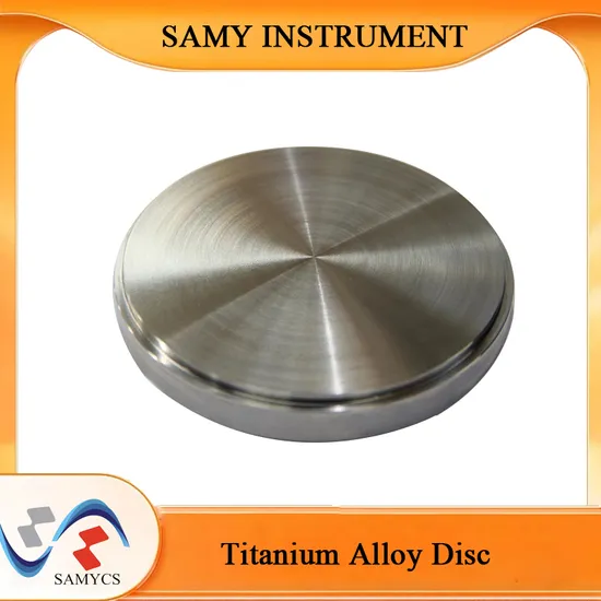 Disque en titane résistant à l'oxydation 98 x 16 mm pour les dents dentaires